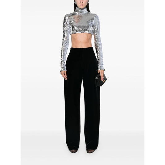 SPORTMAX FASHION Trousers Black Trousers SPORTMAX FAshION