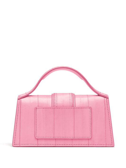 JACQUEMUS pink eel skin calf leather Bag Handbag JACQUEMUS