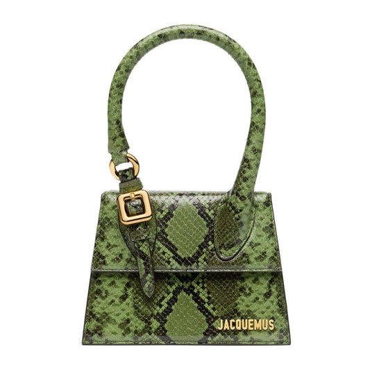 JACQUEMUS Le Chiquito Moyen Boucle Bag Green Handbag JACQUEMUS