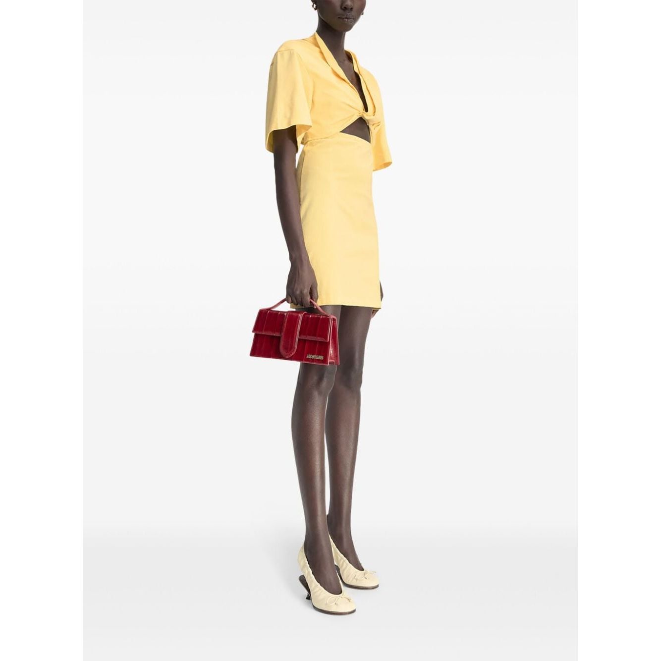 JACQUEMUS Dresses Yellow Dresses JACQUEMUS