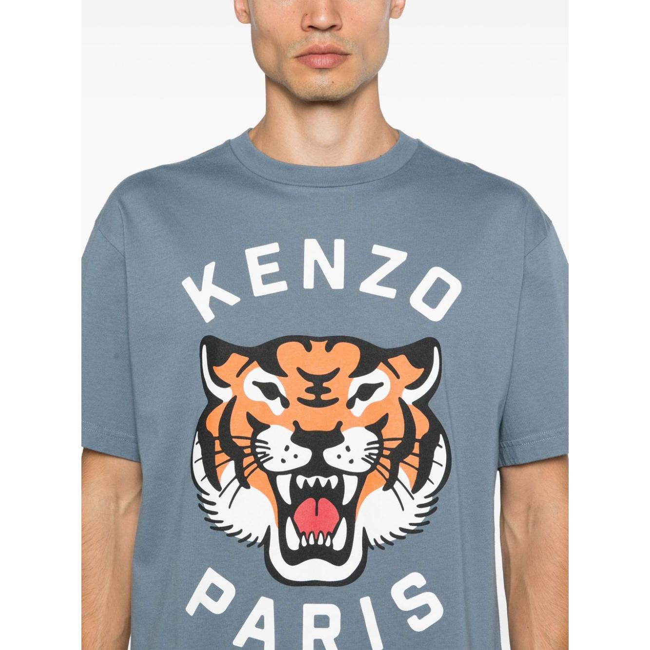 Kenzo T-shirts and Polos Clear Blue Topwear Kenzo