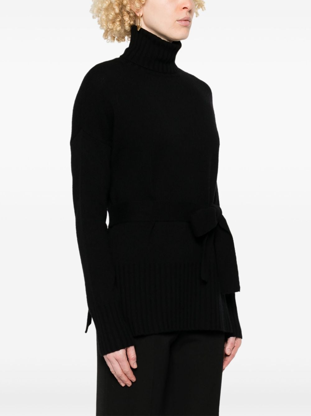 WILD CASHMERE Sweaters Black Topwear Wild Cashmere