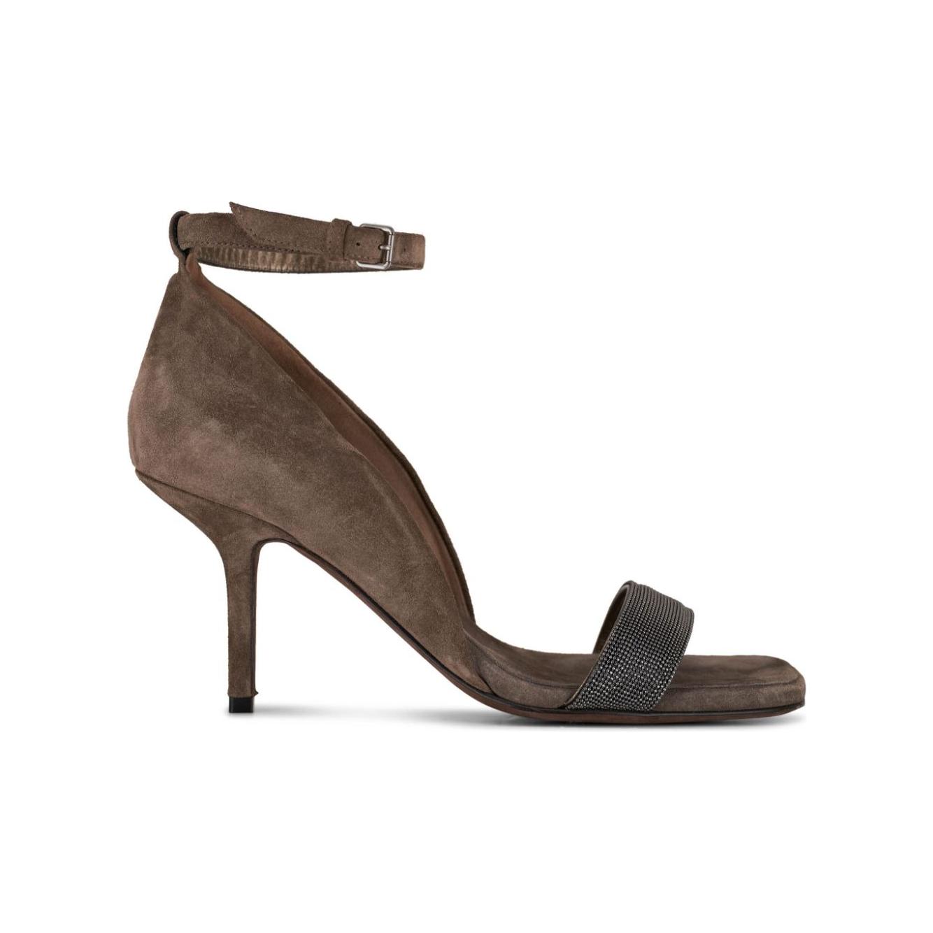 Brunello Cucinelli With Heel Brown High Heel Brunello Cucinelli