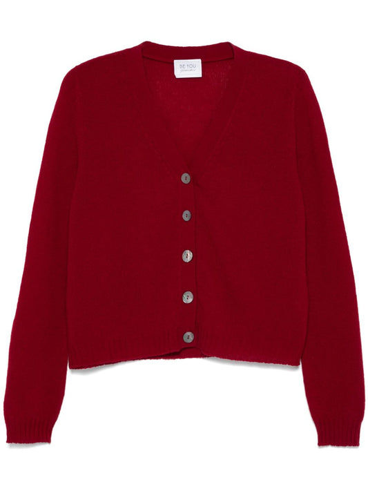 BEYOU Sweaters Red Topwear Beyou