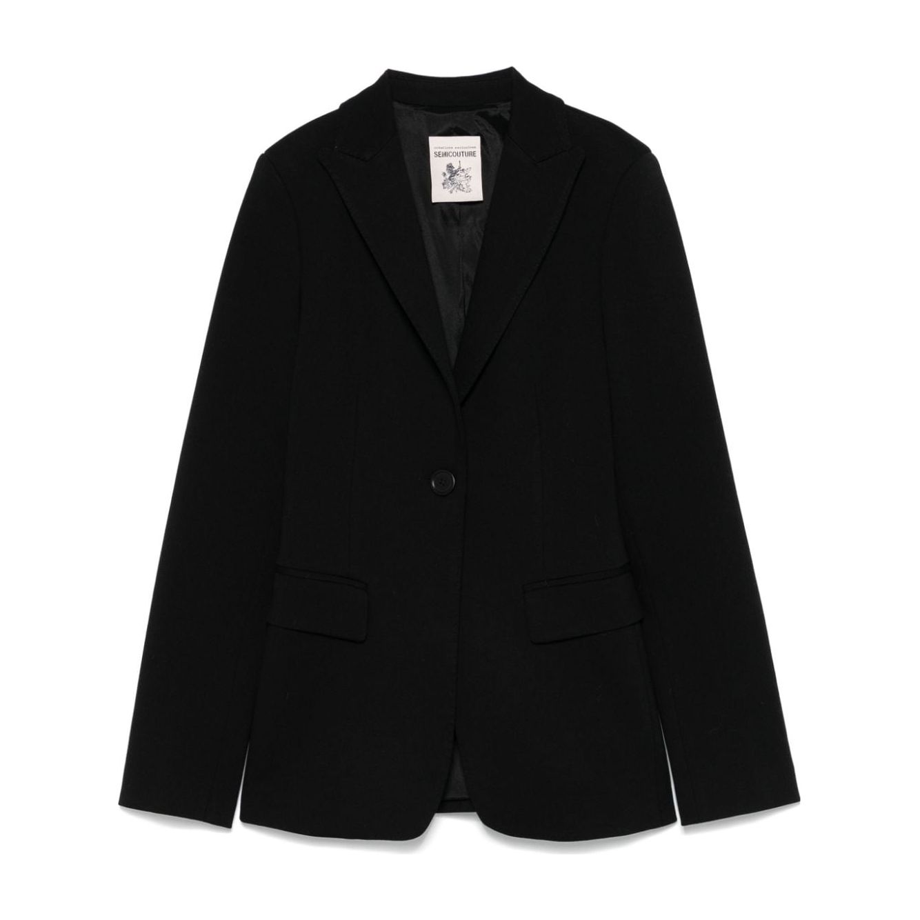 Semicouture Jackets Black Jackets Semicouture