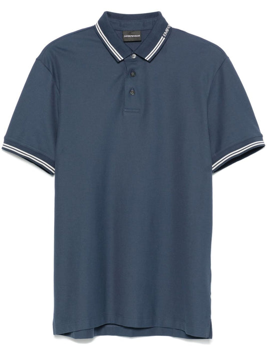 Emporio Armani T-shirts and Polos Clear Blue Topwear Emporio Armani