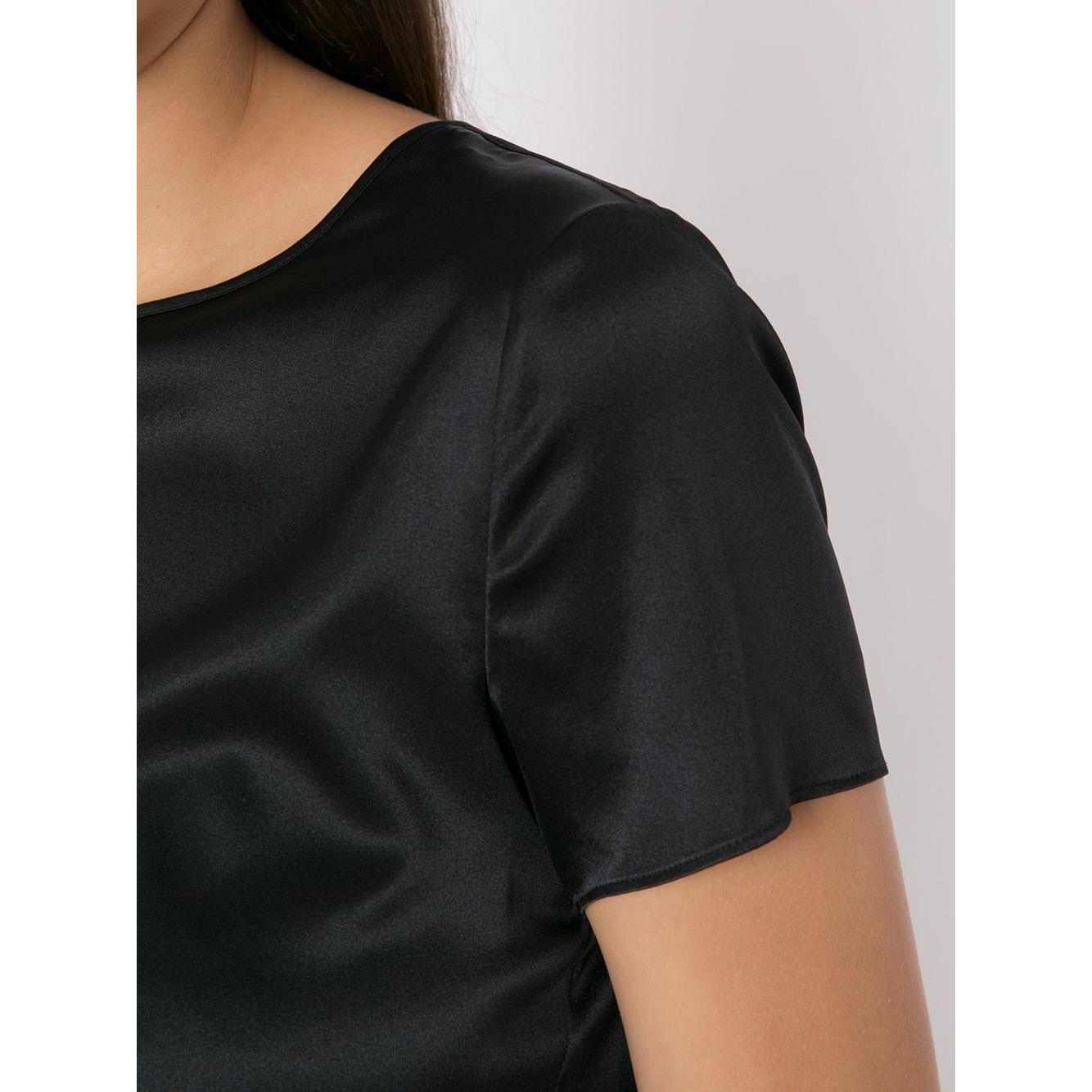 Emporio Armani Top Black Topwear Emporio Armani