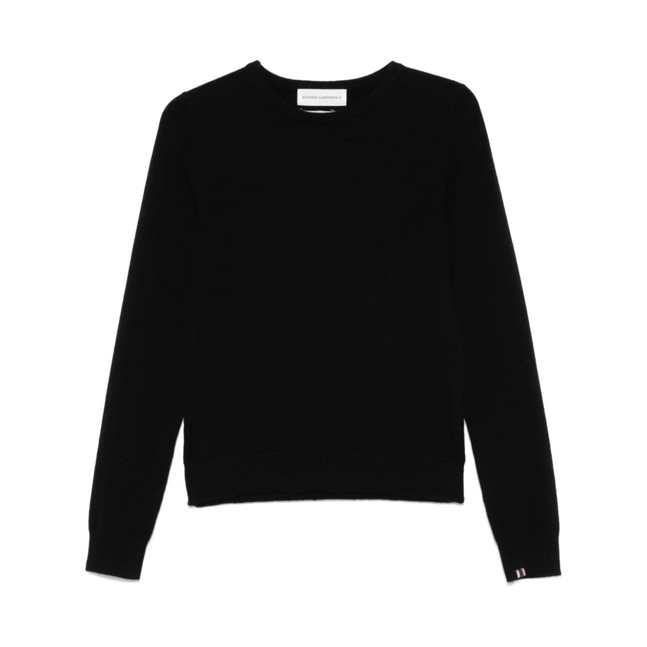 EXTREME CACHMERE Sweaters Black Topwear EXTREME CACHMERE