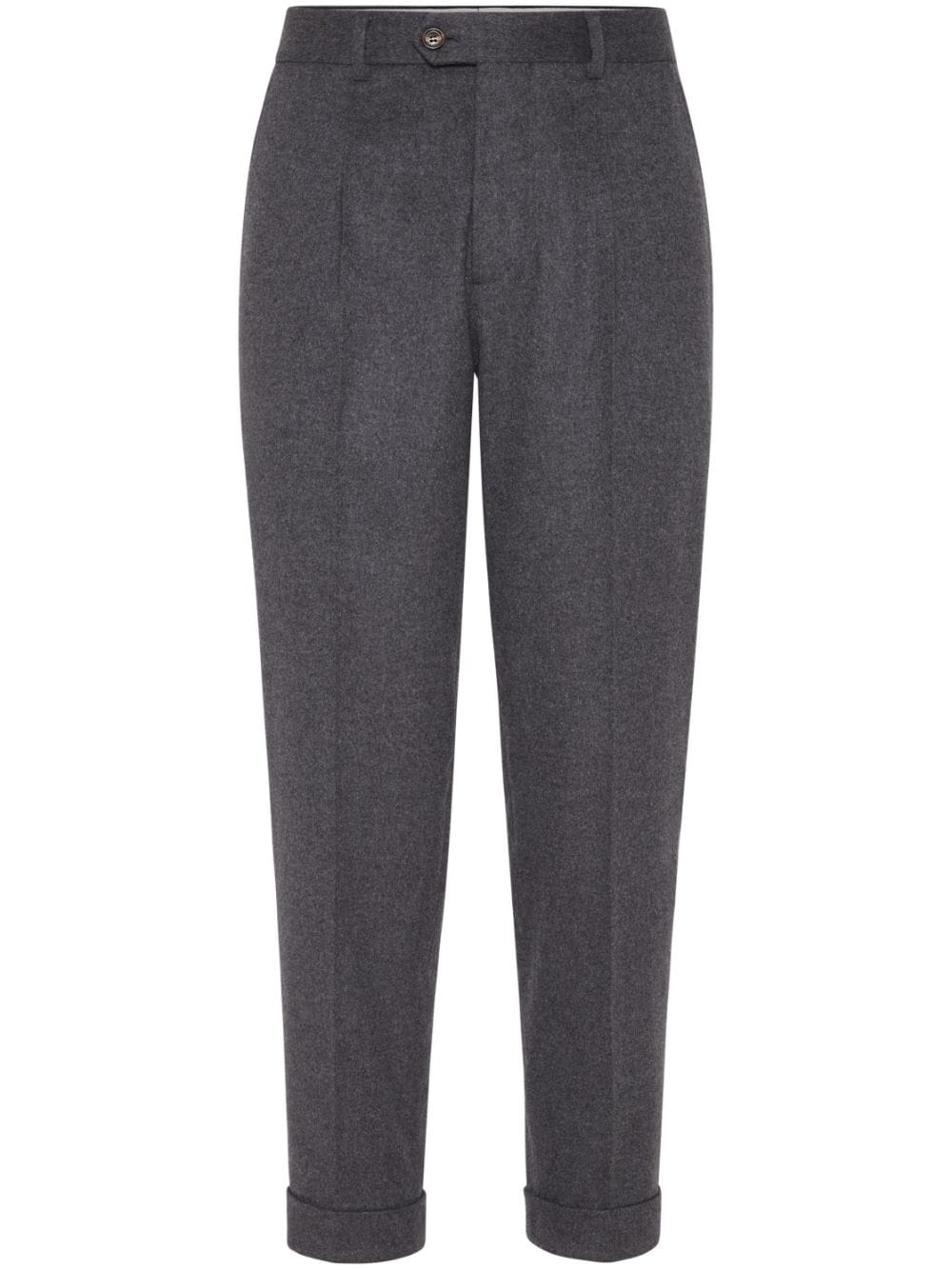 Brunello Cucinelli Trousers Grey Trousers Brunello Cucinelli