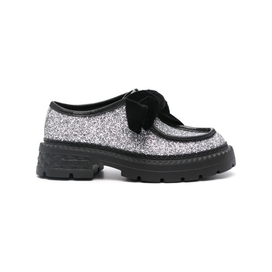 Jimmy Choo Flat shoes Silver Moccasins Jimmy Choo