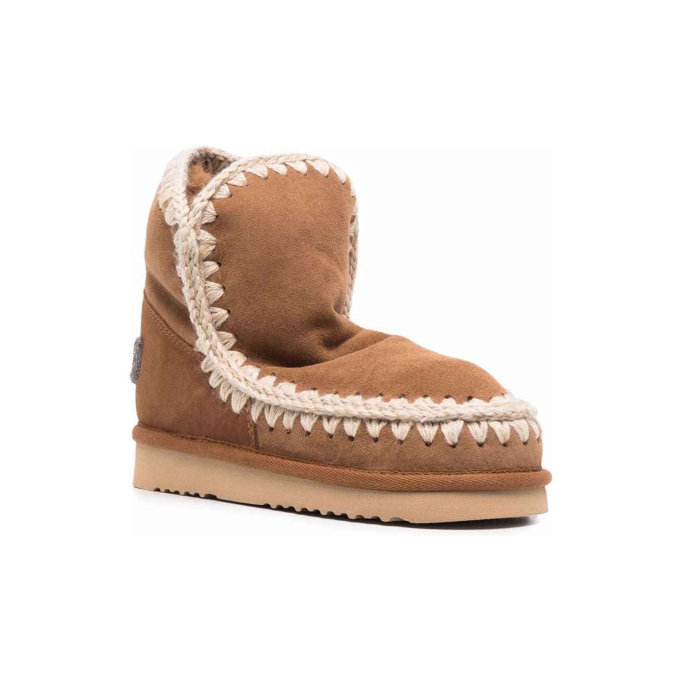 Mou Boots Leather Brown Boots Mou