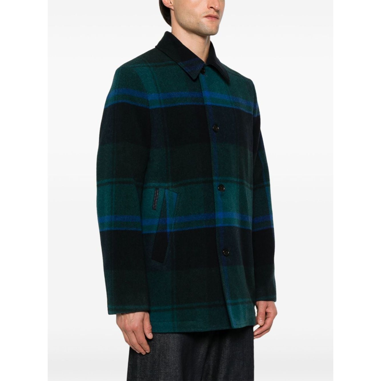 Paul Smith Coats Green Jackets Paul Smith