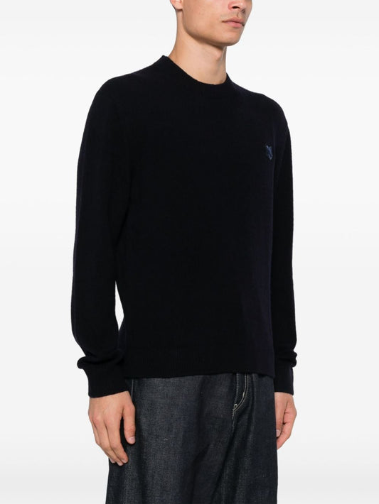 MAISON KITSUNE' Sweaters Blue Topwear Maison Kitsune'