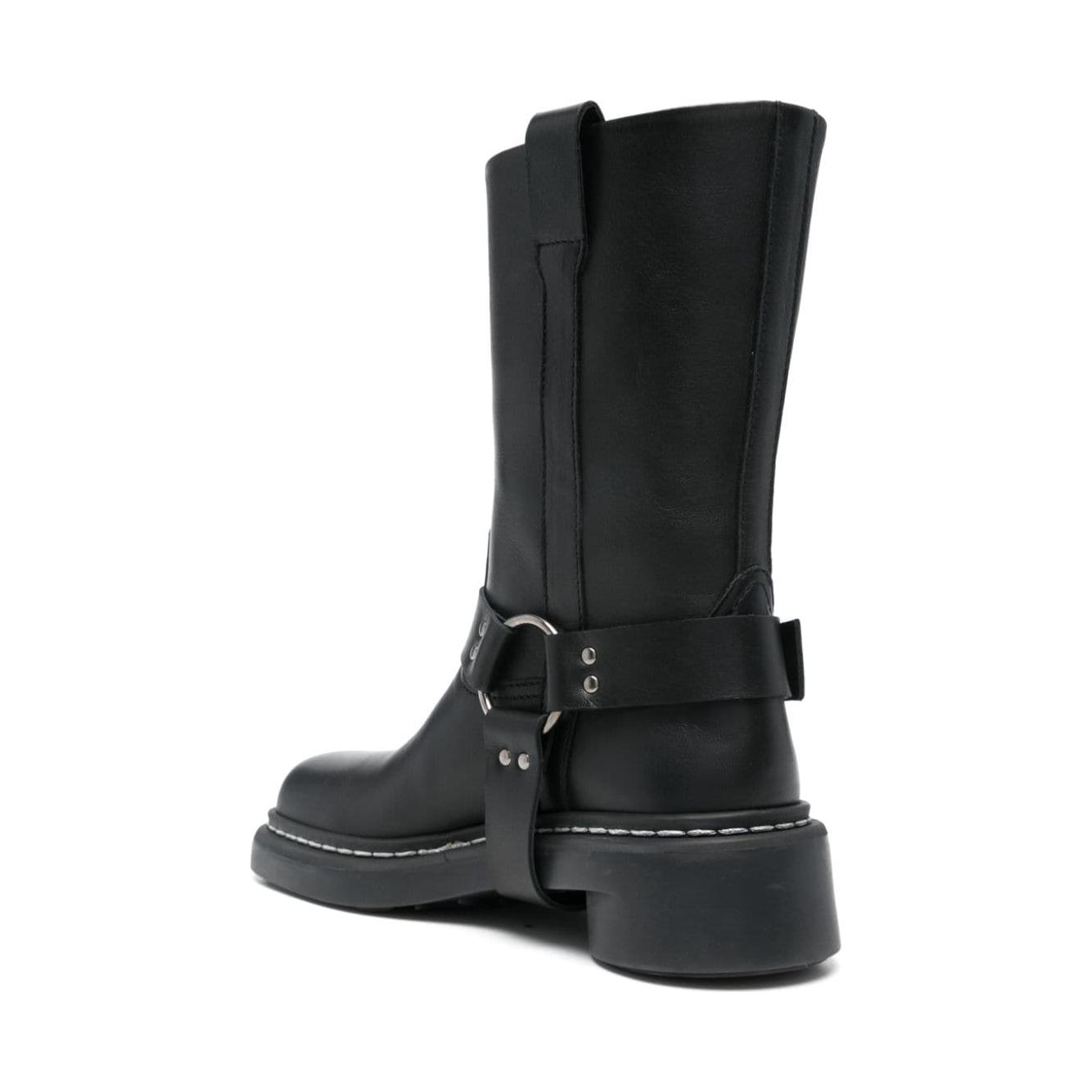 MARINE SERRE Boots Black Boots Marine Serre