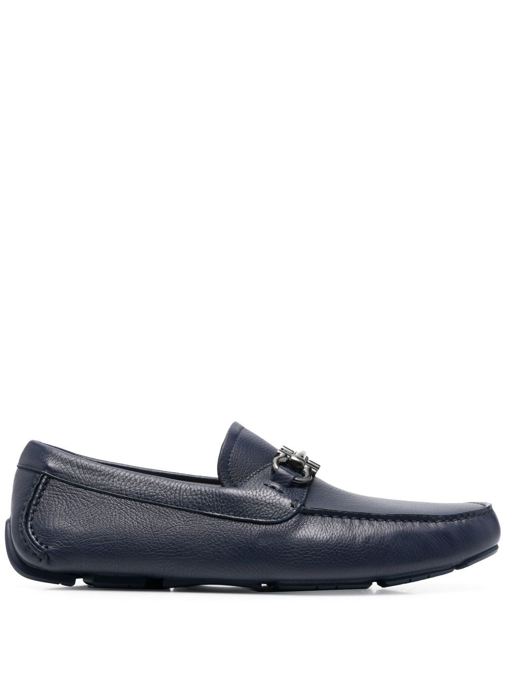 Ferragamo Flat shoes Blue Moccasins Ferragamo