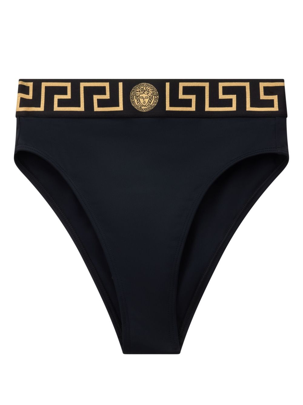 Versace Bikini bottoms with logo band Beachwear & underwear Versace