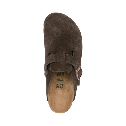 Birkenstock suede round toe Sandals Brown Sandals Birkenstock