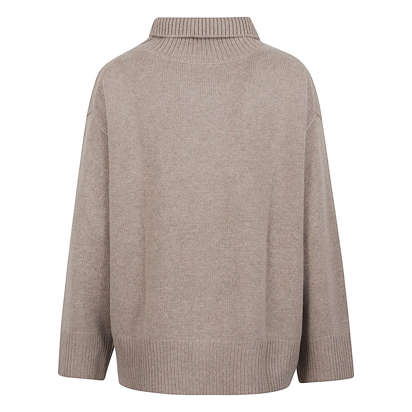 SOFT GOAT Women Sweaters Light Grey Topwear SOFT GOAT