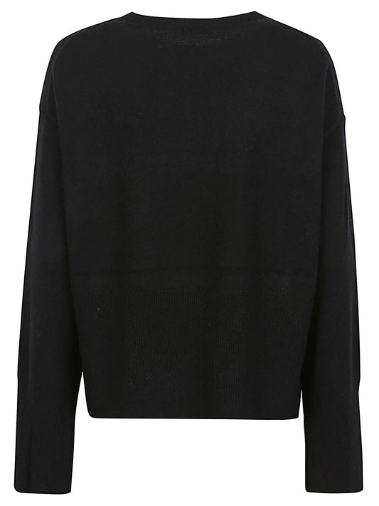 CT PLAGE Sweaters Black Topwear Ct Plage