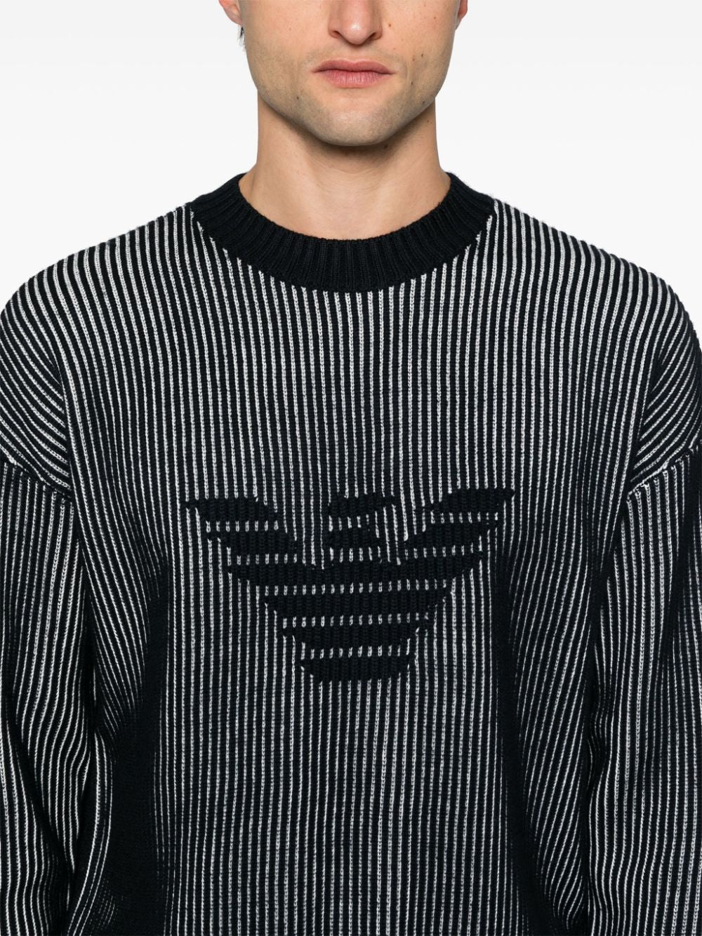 Emporio Armani Sweaters Blue