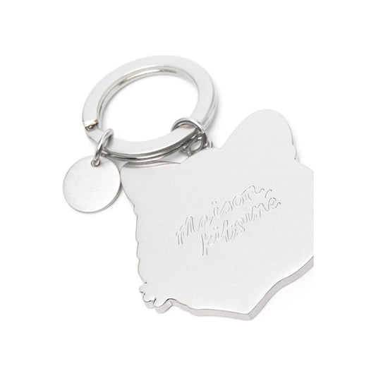 MAISON KITSUNE' Keychains Beige Small Leather Goods Maison Kitsune'