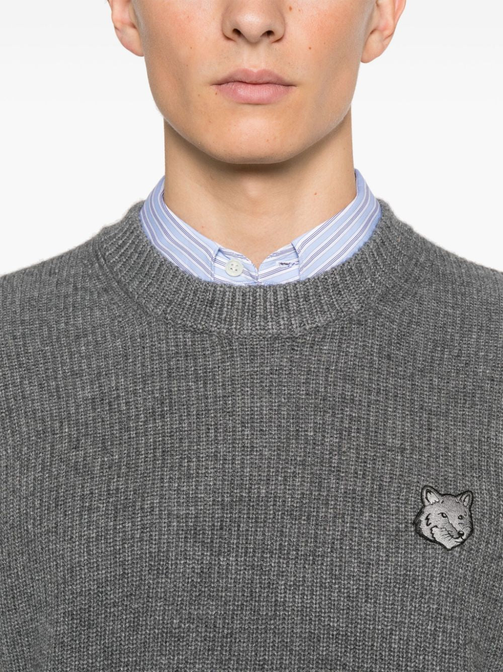 MAISON KITSUNE' Sweaters Grey