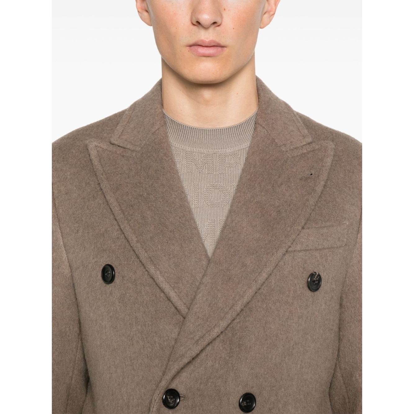 Emporio Armani Coats Brown Jackets Emporio Armani