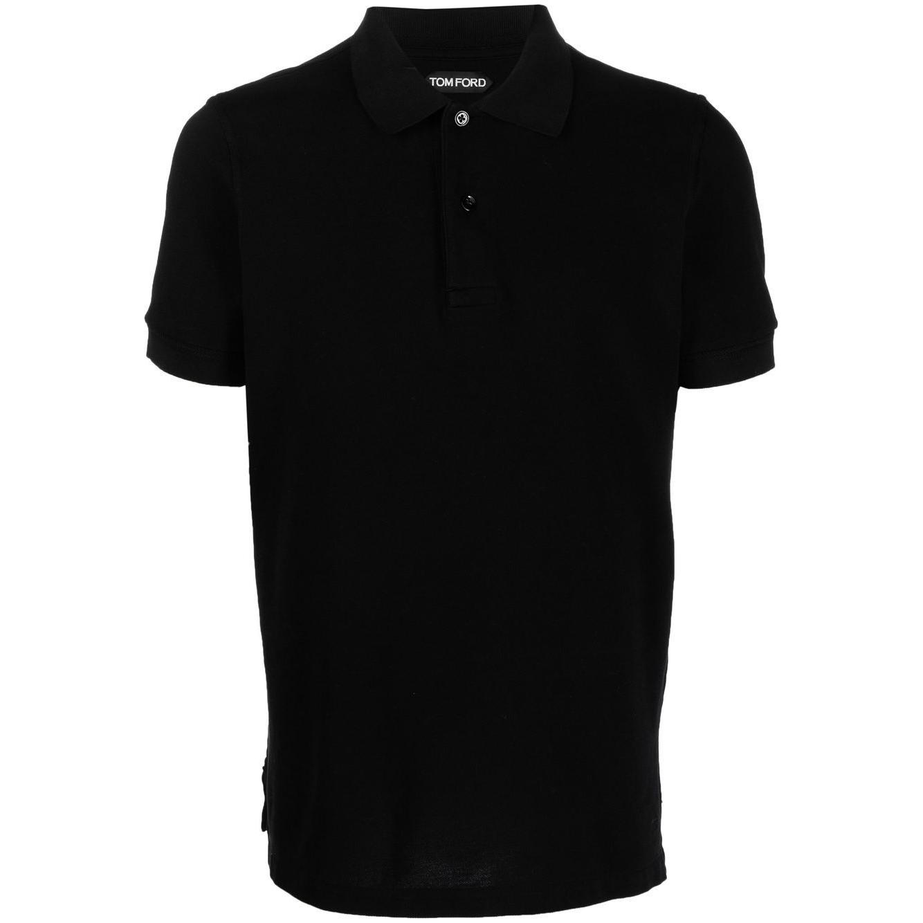 Tom Ford T-shirts and Polos Black Topwear Tom Ford