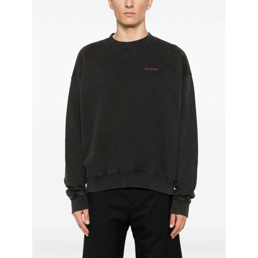 Off-White Men Sweaters Black Topwear Off White