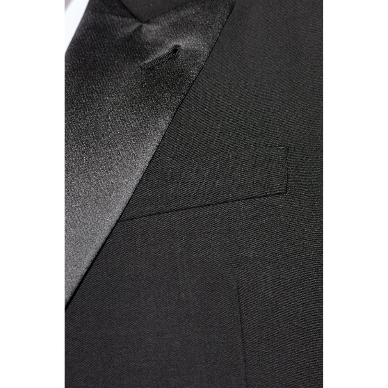 Emporio Armani Men Wool Suit Black Suits Emporio Armani