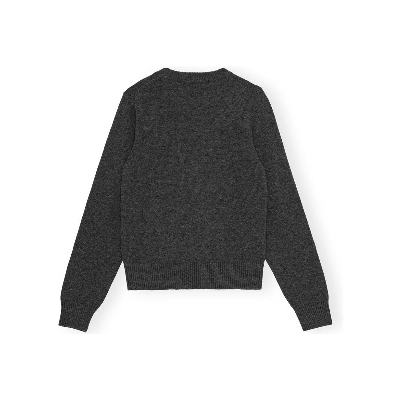 GANNI Sweaters Grey Topwear Ganni