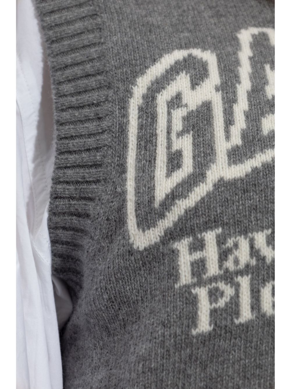 GANNI Sweaters Grey Topwear Ganni