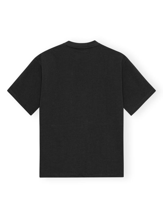 GANNI T-shirts and Polos Black Topwear Ganni