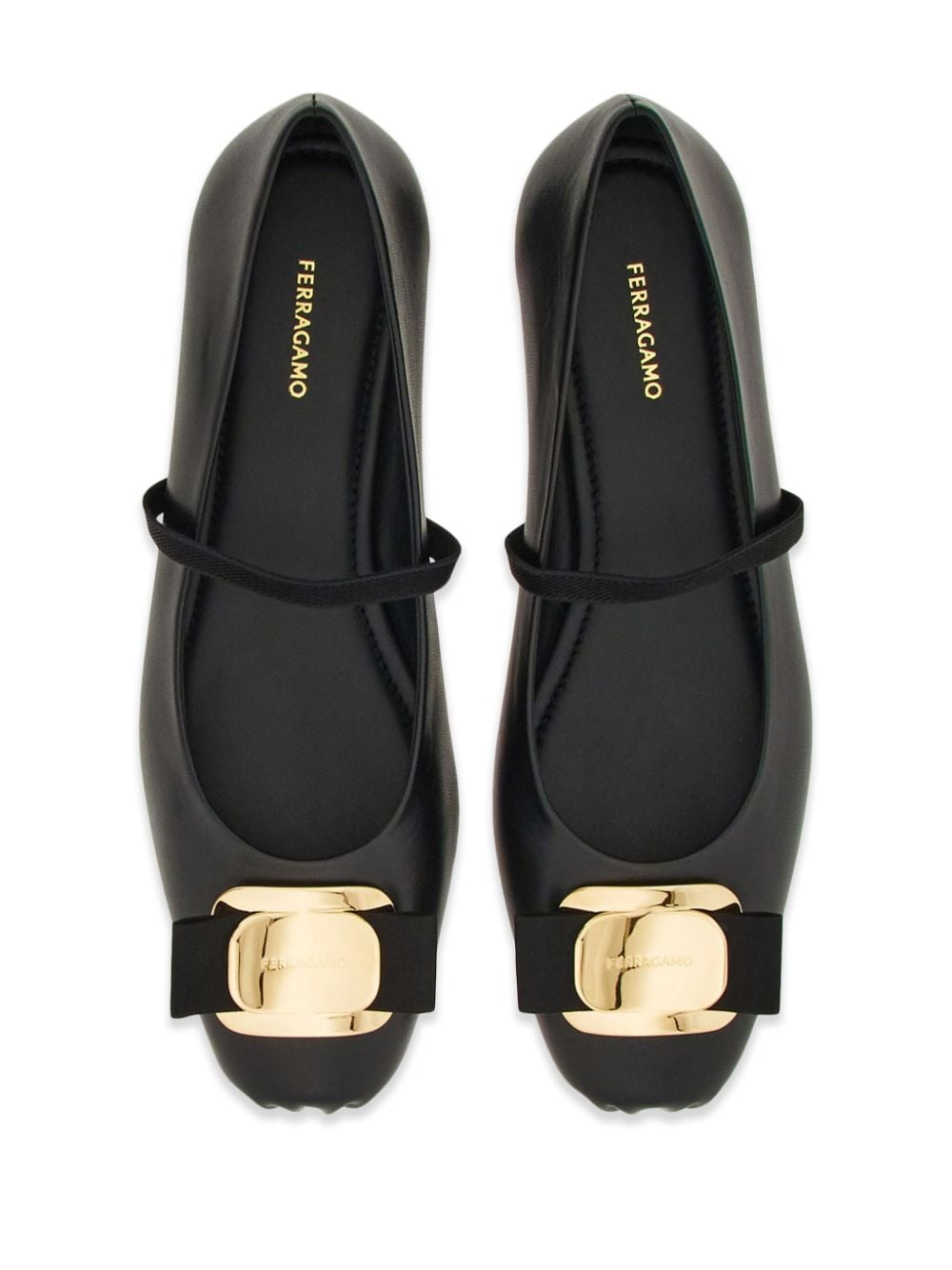 Ferragamo Flat shoes Black Flat Shoes Ferragamo