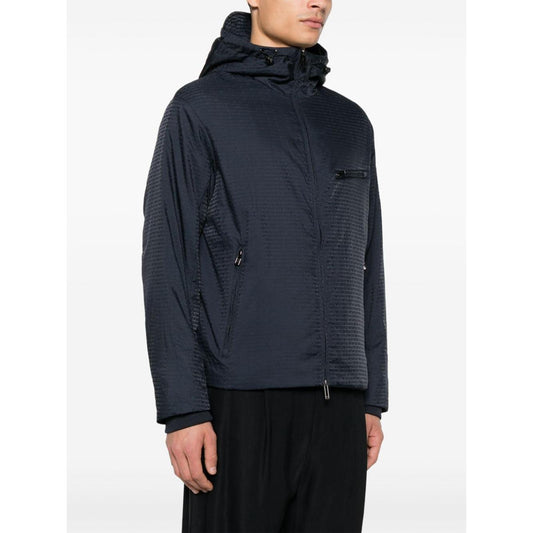 Emporio Armani Coats Blue Jackets Emporio Armani