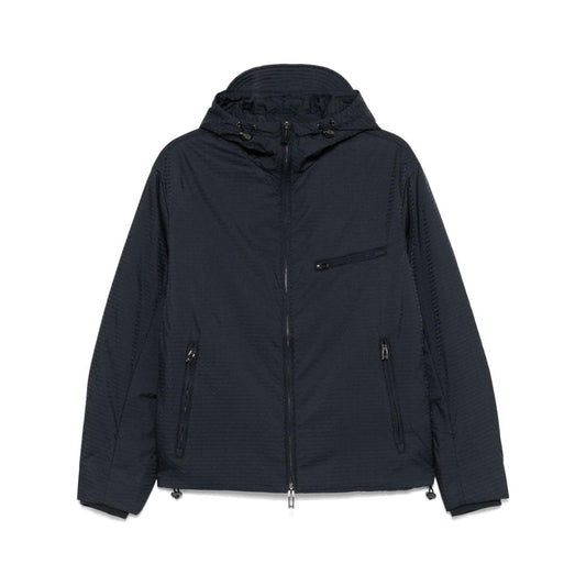 Emporio Armani Coats Blue Jackets Emporio Armani