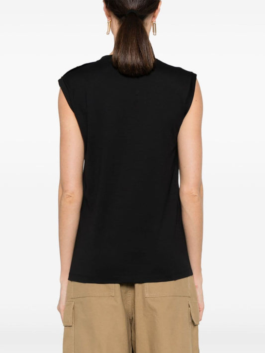 Balmain Button Detail Top Topwear Balmain