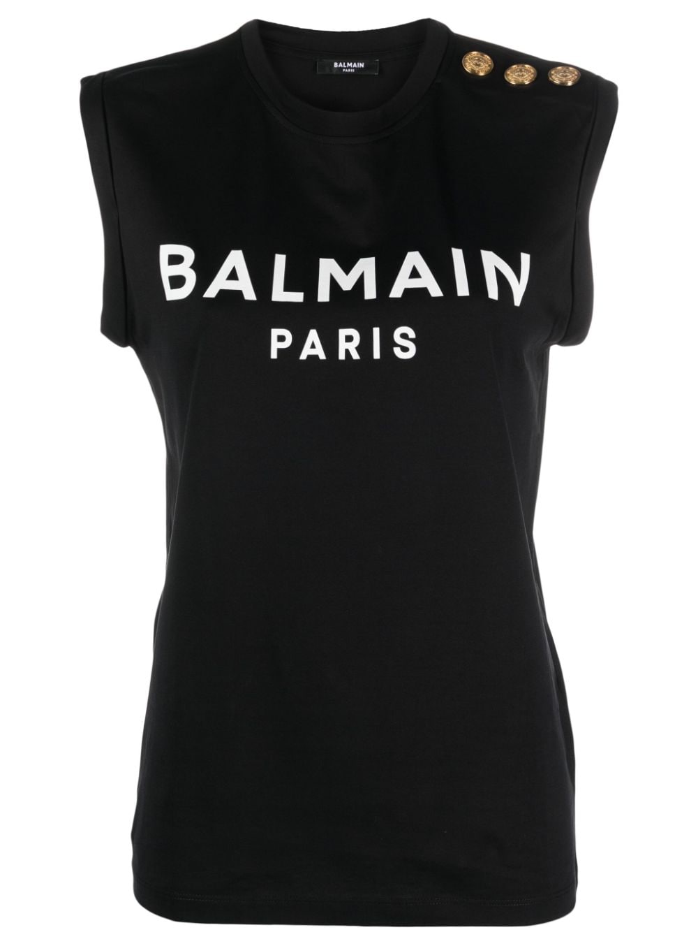 Balmain Button Detail Top Topwear Balmain