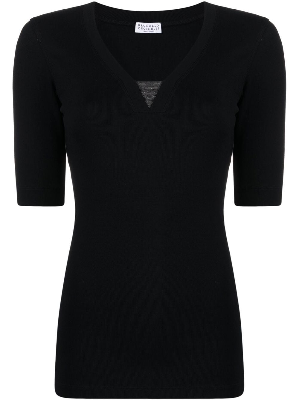 Brunello Cucinelli Top Black Topwear Brunello Cucinelli