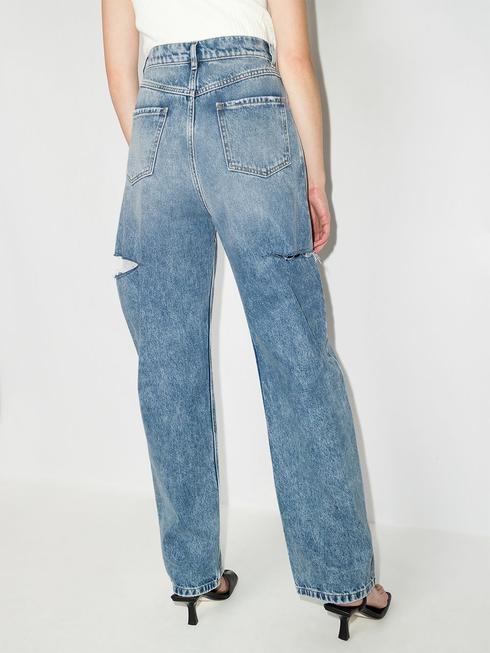 Maison Margiela distressed straight-leg jeans Jeans Maison Margiela