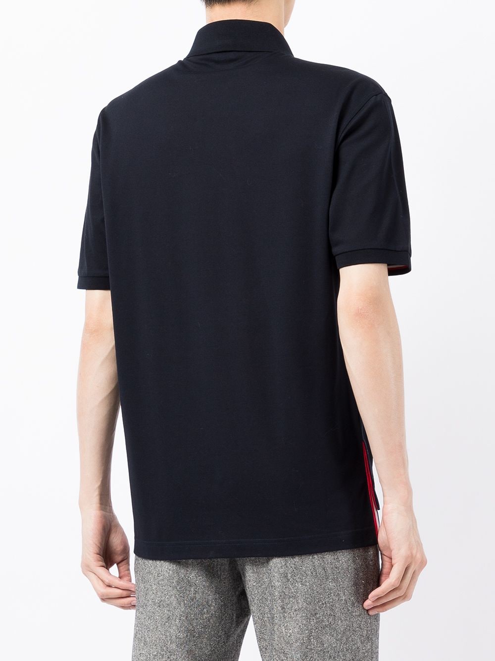 Thom Browne T-shirts and Polos Blue Topwear Thom Browne