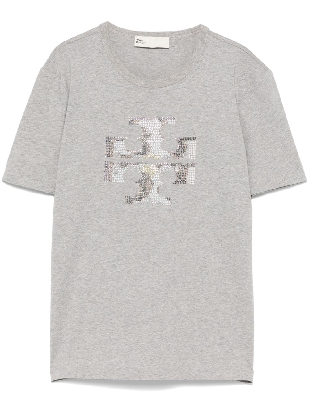 Tory Burch T-shirts and Polos Grey Topwear Tory Burch