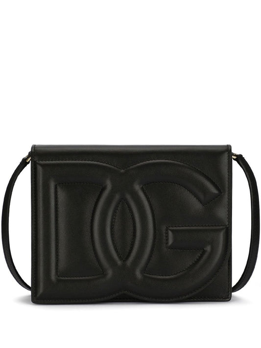 Dolce & Gabbana Calfskin DG Logo crossbody bag