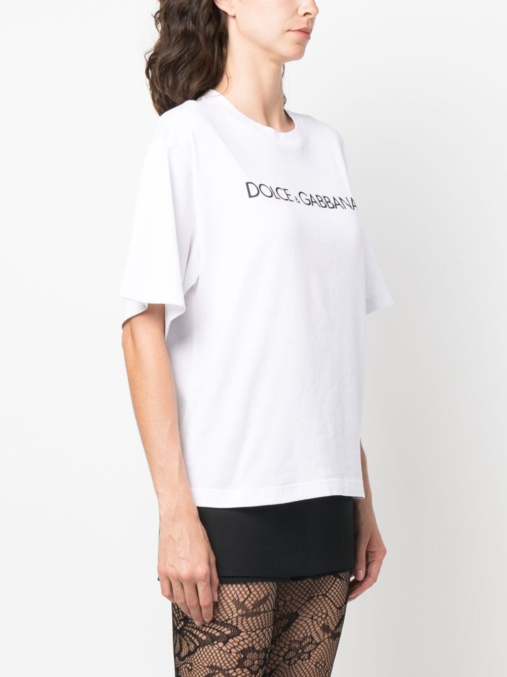 Dolce & Gabbana logo print cotton T-shirt Topwear Dolce & Gabbana