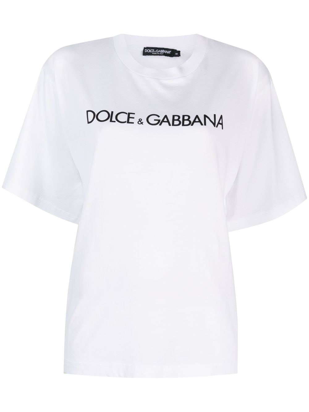 Dolce & Gabbana logo print cotton T-shirt Topwear Dolce & Gabbana