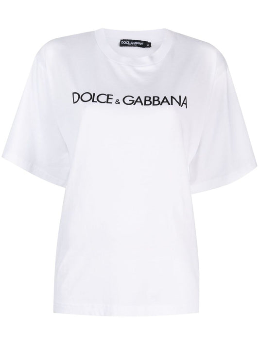 Dolce & Gabbana logo print cotton T-shirt