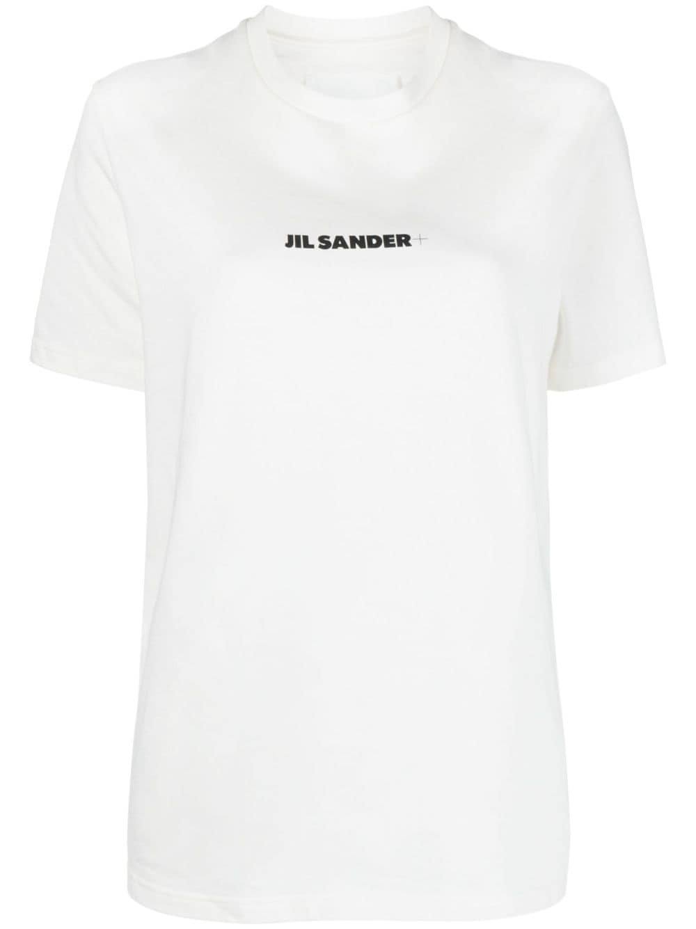 JIL SANDER PLUS T-shirts and Polos White Topwear Jil Sander Plus