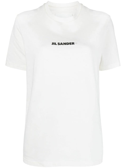 JIL SANDER PLUS T-shirts and Polos White Topwear Jil Sander Plus