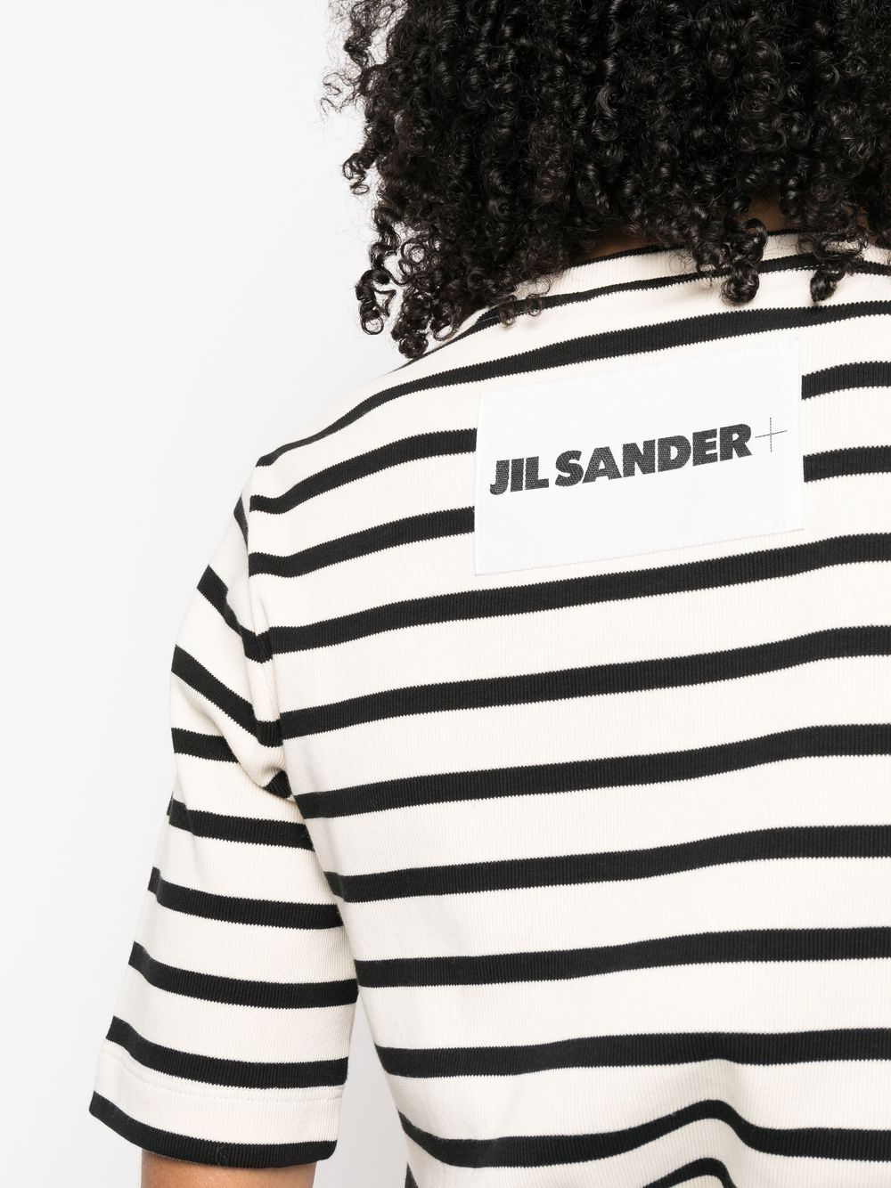 JIL SANDER PLUS T-shirts and Polos White Topwear Jil Sander Plus