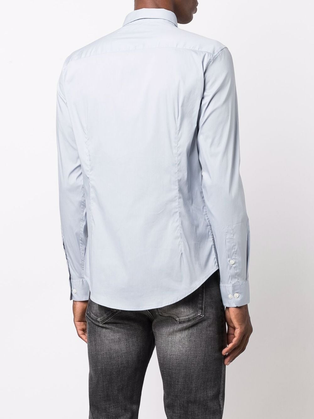 Emporio Armani Shirts Clear Blue Shirts Emporio Armani